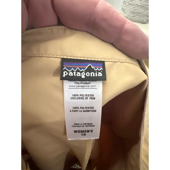 Patagonia womens size 10 beige tan skort - Picture 4 of 4